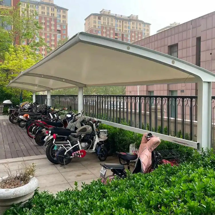 肇源县膜结构电动车棚